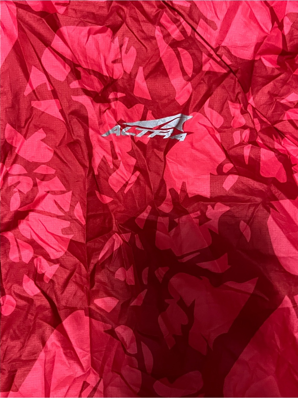 Altra Hot Pink Hooded Rain Pullover - Picture 3 of 9